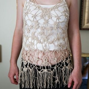 Urban Outfitters Crochet Tank